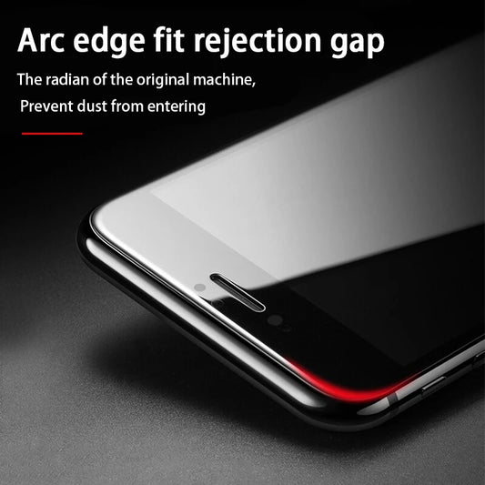iPhone 6/6s/7/8/SE Screen Protector – Full Cover Tempered Glass with Curved Edges