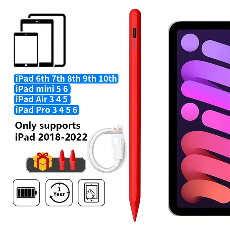 Stylus Pen For Apple Pencil with LED Power