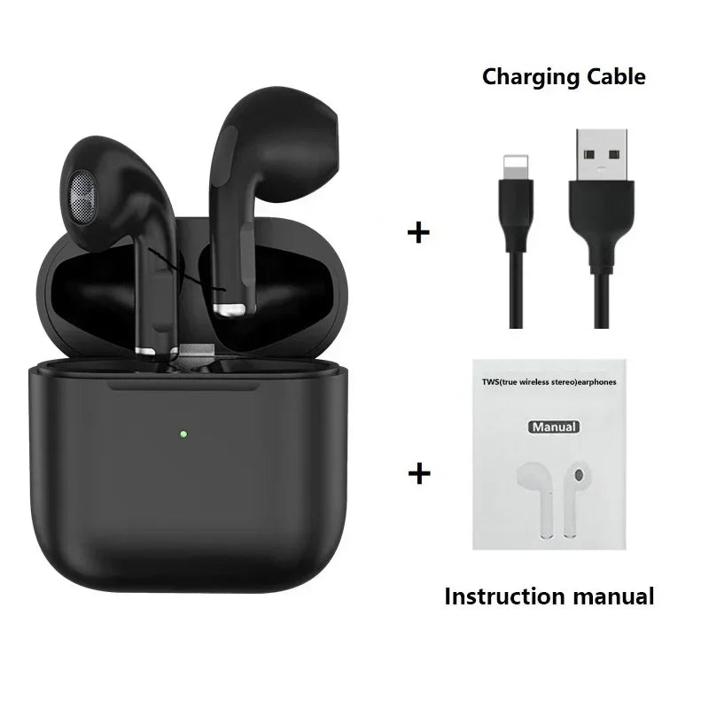 TWS Pro4 Bluetooth Earphones Wireless Headphones Mini Sports Headset Earbuds Music Earpieces For iPhone Xiaomi Huawei Redmi