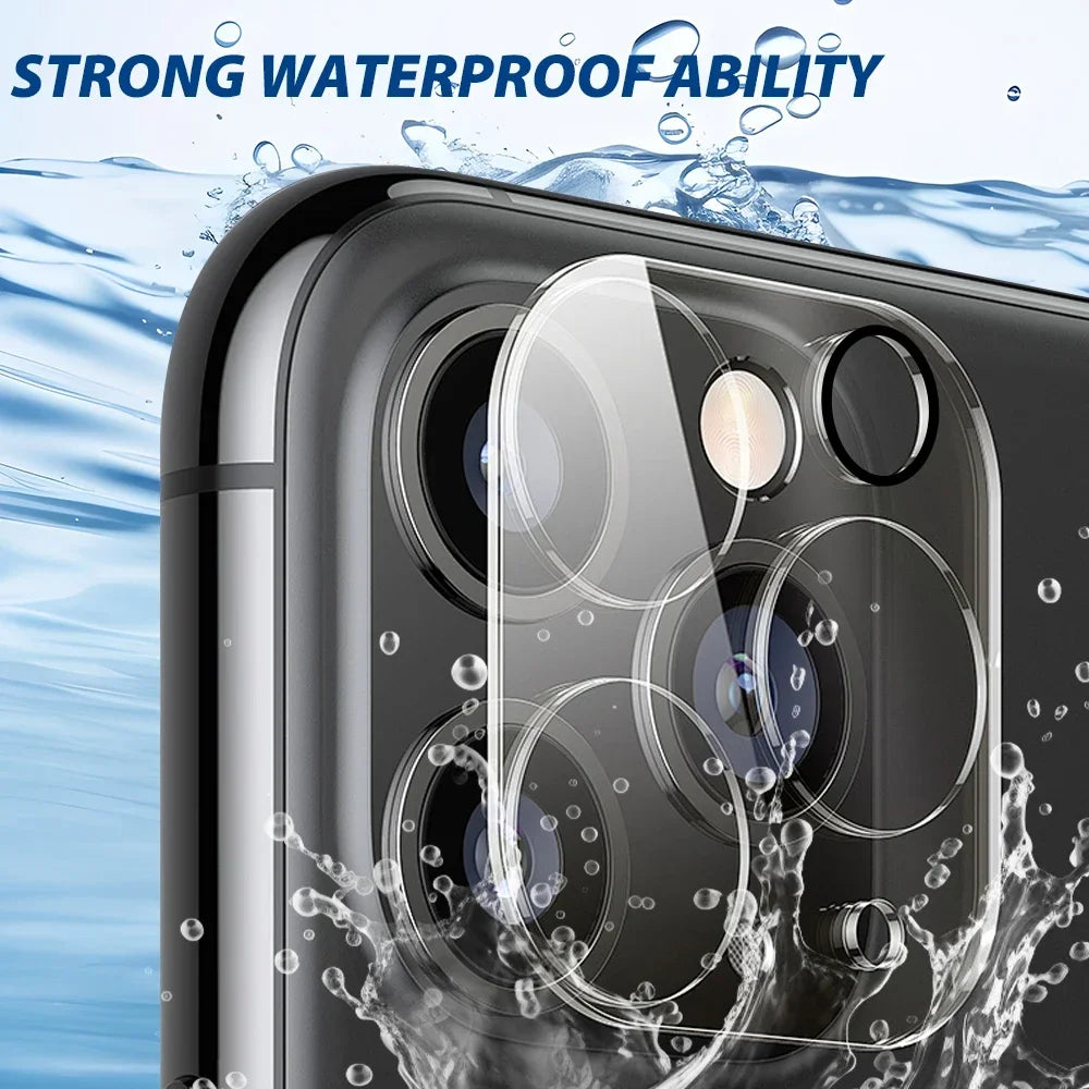 Tempered Glass Camera Lens Protectors for IPhone 16 ProMax 15 Pro 14 13 Clear Anti-scratch