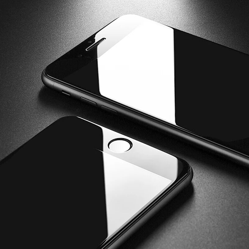iPhone 6/6s/7/8/SE Screen Protector – Full Cover Tempered Glass with Curved Edges