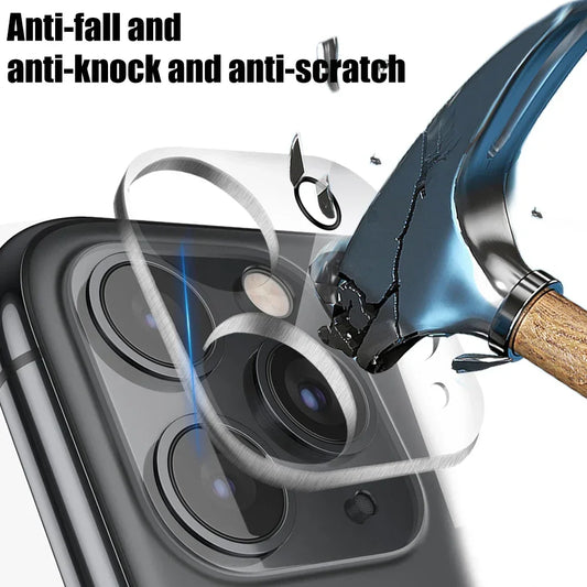 Tempered Glass Camera Lens Protectors for IPhone 16 ProMax 15 Pro 14 13 Clear Anti-scratch