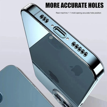 Transparent Soft Silicone Case For iPhone 11 12 13 Mini 14 15 Pro Xs Max X XR 8 7 6 6s Plus SE Clear Back Cover