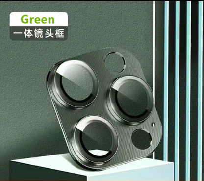 Metal Camera Protector For iPhone 16 Pro Max 16Pro 16Plus15 14 Pro Max Alloy Case Back Lens Tempered Glass Cover