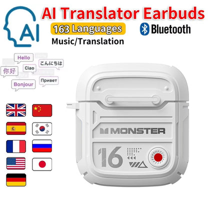 Monster AI Bluetooth Translation Headphones
