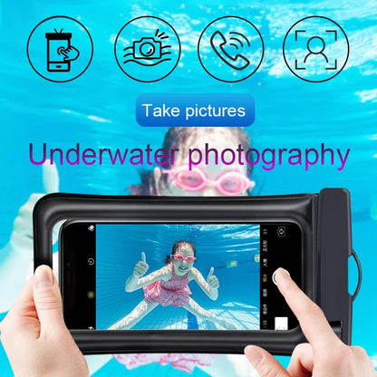 Floating Airbag Waterproof Swim Bag Phone Case For iPhone & Samsung